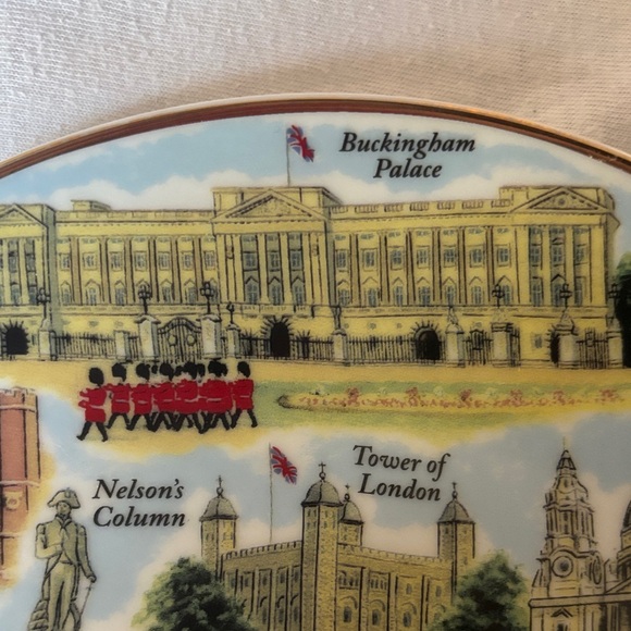 London Souvenir Decorative Plate Fine Quality Porcelain - Picture 9 of 10